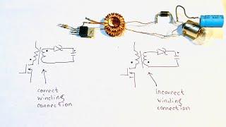 How to make a flyback converter correctly