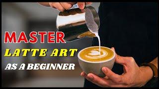 POV How To make Better latte art Than 99% Of beginner barista