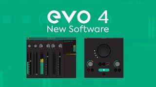 NEW EVO 4 Software Apps - EVO Control and Audio Loop-back Mixer