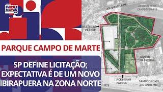 SP define licitação do Parque Campo de Marte expectativa é de um novo Ibirapuera na Zona Norte