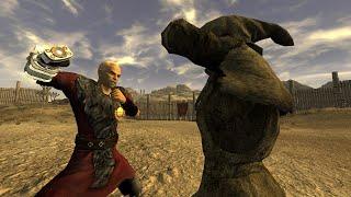 Caesar vs Veronica  Fallout New Vegas npc battle