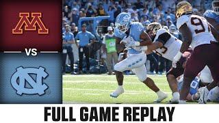 Minnesota vs. North Carolina Full Game Replay  2023 ACC Football