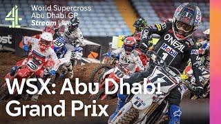 Live World Supercross Abu Dhabi Grand Prix  World Supercross Championship