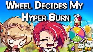 SPIN WHEEL = NEW HYPER BURN