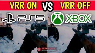 VRR Comparison  VRR ON vs OFF