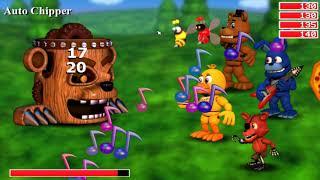 FNaF World - 100% Full Playthrough Hard All Clocks All Endings & Characters No Commentary