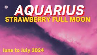 Aquarius - WOW BAGONG MONEY JOURNEY  - Full Moon July 2024 - Tagalog Tarot Reading