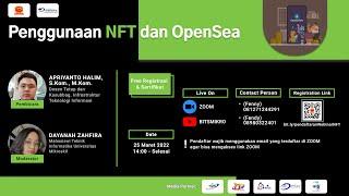 Webinar  Penggunaan NFT dan OpenSea