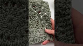 Wie man das  schöne Willow Granny Square häkelt  #crochet #häkeln