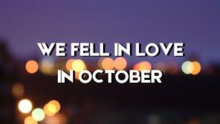 girl in red - We Fell In Love In October Lyrics