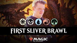 ️ Cascade is BUSTED  The First Sliver Commander  Five Color Historic Brawl MTG Arena