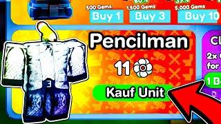 Ich Habe Pencil Man FRÜH BENUTZT In Toilet Tower Defense KEIN CLICKBAIT