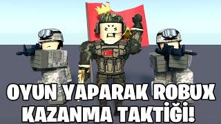 OYUN YAPARAK ROBUX KAZANMA TAKTİĞİ