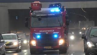 Primeur Gloednieuw hulpverleningsvoertuig 15-5170 Brandweer Leidschendam-Voorburg met spoed