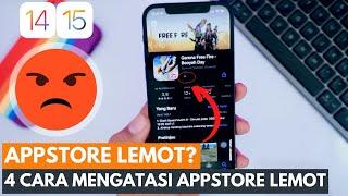 Cara Mengatasi AppStore Lemot Lelet Lama Saat Update ataupun Mengunduh di iPhone