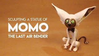 Making MOMO From Polymer Clay  The Last Air Bender  Relaxing Sculpting Video