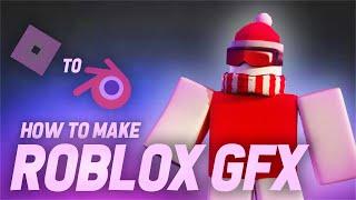 HOW TO MAKE ROBLOX GFX  BLENDER 2.8  PAINT RIG - 2022