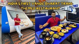 Indias First Vande Bharat Train-themed Restaurant In Surat  Unlimited Food In Just 289- Rs. Only