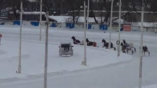 Московский ипподром. Бега. 25.02.18. Заезд 1098