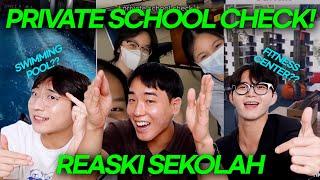 APA INI BENAR-BENAR SMA??? REAKSI PRIVATE SCHOOL CHECK TIKTOK INDONESIA