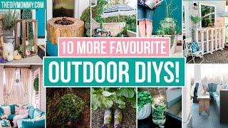 10 Amazing Outdoor DIY Ideas youll want to make ASAP  The DIY Mommy