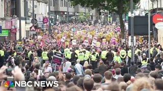 Anti-racist counterprotesters reclaim U.K. streets after days of riots