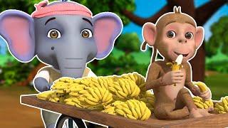 Bandar Mama - Hathi Raja  बंदर मामा  Hindi Nursery Rhymes Collection