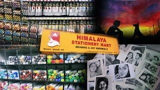 Himalaya Stationary Mart - Famous Art supply store in Mumbai  Sketch Art by Vishal Bane