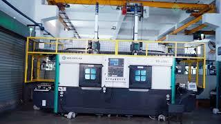 DS135G Twin Spindle Twin Turret Machine with Job Measuring