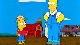 Homero y Bart Granjeros Los simpsons capitulos completos en español latino