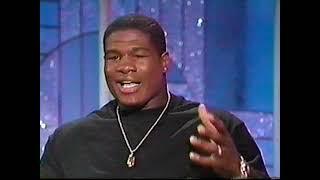 Boxing Riddick Bowe and Evander Holyfield on The Arsenio Hall Show 1993