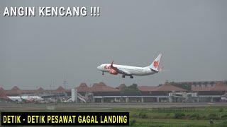 Angin Kencang  Detik -Detik Pesawat Lion Air Gagal Landing  Go Around di Bandara Soekarno-Hatta