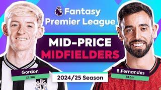 FPL GW1 BEST MID-PRICE MIDFIELDERS  Players to Watch  Fantasy Premier League 202425 Tips