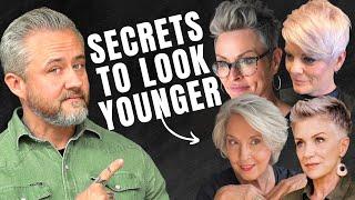 5 Short Grey Hairstyles That will make you LOOK YOUNGER AFTER 50  GAME CHANGERS #youthful #over50