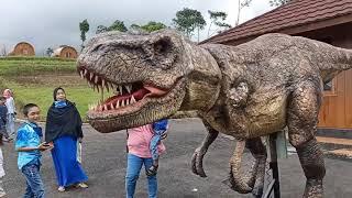 Dinosaurus Yang Lagi Viral Ternyata Ada DINO LAND D LAS SERANG PURBALINGGA Jawa Tengah 2021