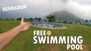 Another hidden paradise in dehradun  Pahado mai Free swiming pool  Hidden places in dehradun