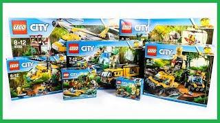 ALL LEGO City Jungle Explorers Sets CollectionCompilation