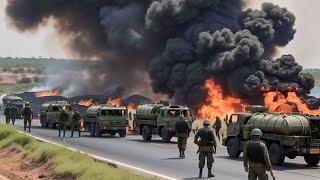 18 Minutes ago 170 oil trucks and 3200 US troops were ambushed by Russia before arriving in Ukraine