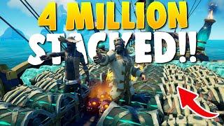 WE STACKED around 4 MILLION GOLD in LOOT