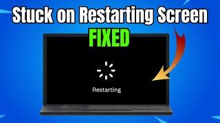 FIX Windows Stuck on Restarting Screen in Windows 1011 2023 NEW*