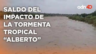 Se desborda el Río Santa Catarina tras impacto de la tormenta “Alberto” I México en tiempo real