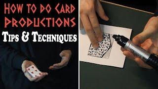 How to prepare your cards for card productions - Tips & Techniques