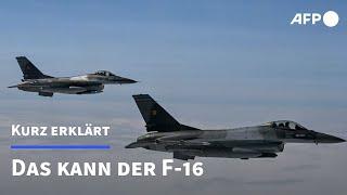Kurz erklärt Das US-Kampfflugzeug F-16  AFP