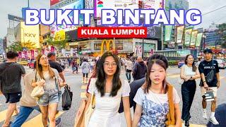 Bukit Bintang Kuala Lumpur  World Famous Shopping Street Tour ️