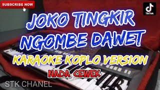 JOKO TINGKIR NGOMBE DAWETNADA CEWEK KARAOKE DANGDUT KOPLO STK CHANEL