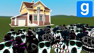 ROBLOX DOORS FAMILY VS HOUSES Garrys Mod