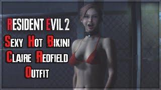 Sexy Red Hot Bikini Claire For Resident Evil 2 Remake
