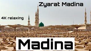 Madina  Madina Zyarat  Madina 4K relaxing video  Masjid Al Nabvi