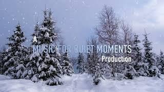 Peaceful Instrumentals Music Wonderland in 4K  1 Hour of Snowy Ambient Music