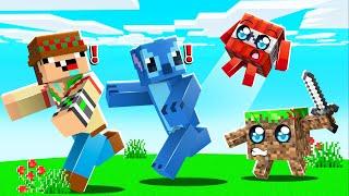 ¡SILVIO y FLEX pasan MINECRAFT pero LOS BLOQUES nos ATACAN  MINECRAFT con FLEXVEGA y SILVIOGAMER